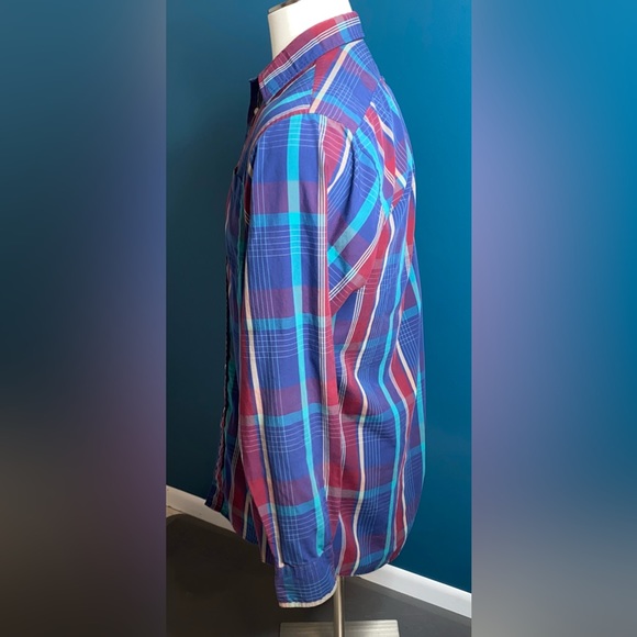 Nordstrom Mens Long Sleeve Button Down Dress Shirt - Large Tall - Picture 2 of 9